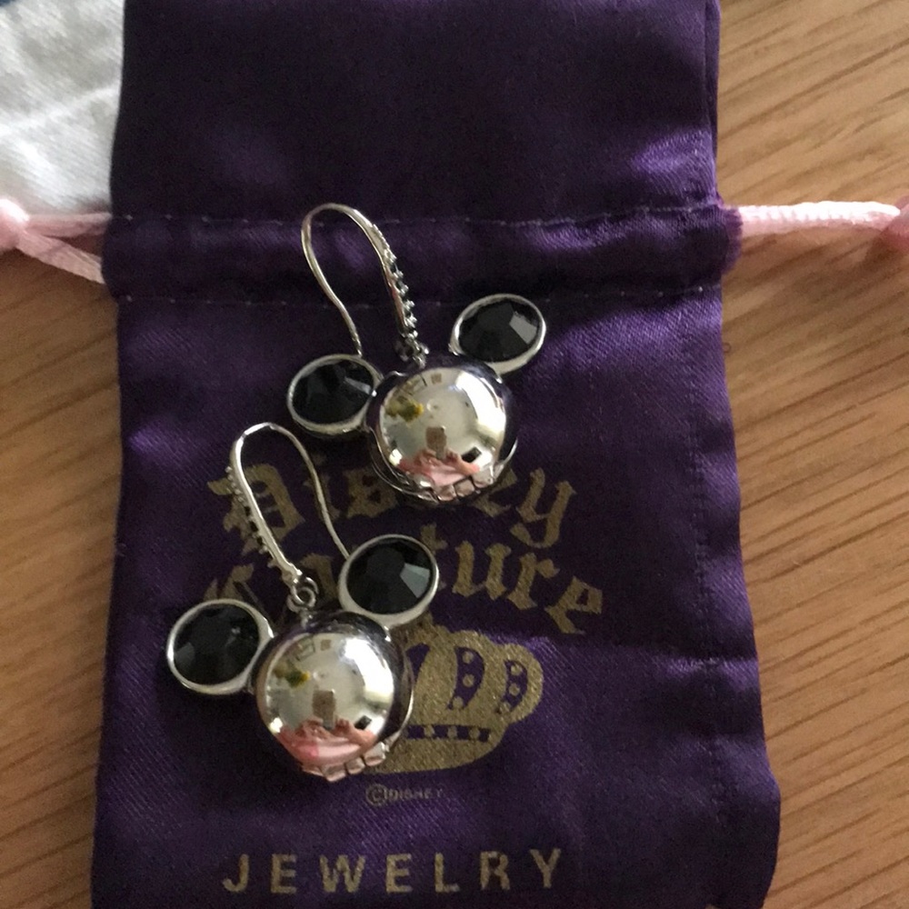 Disney Couture drop earrings ( retired )